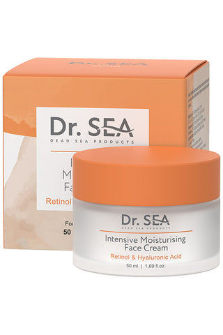 DR. SEA - Intensive Moisturizing Face cream with Retinol for normal and dry skin