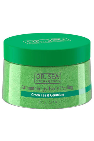 DR. SEA - Aromatherapy Body Peeling - Green Tea & Geranium 