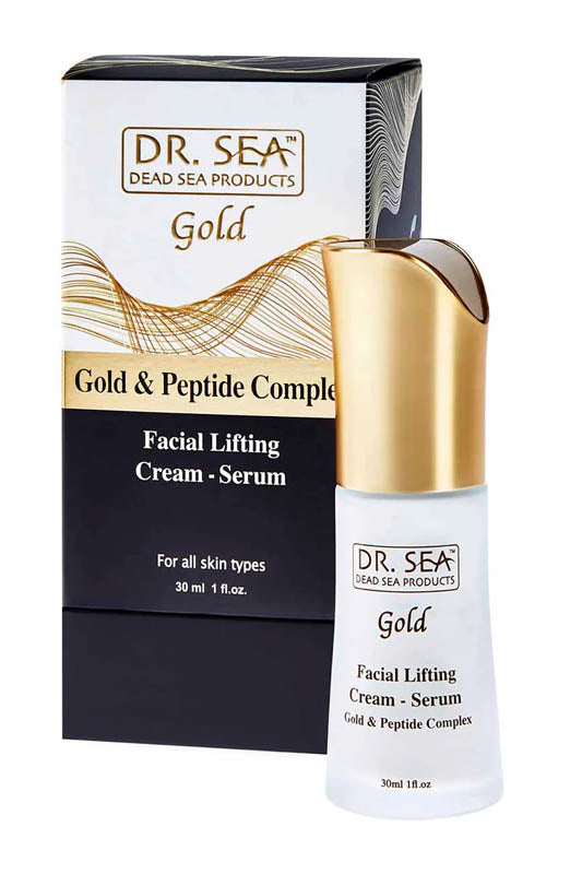 DR. SEA - Facial Lifting Cream Serum with Gold and Peptide Complex