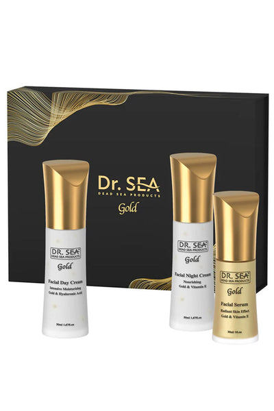 DR. SEA - Gift GOLD Box - 24 HR Daily Skin Care Set