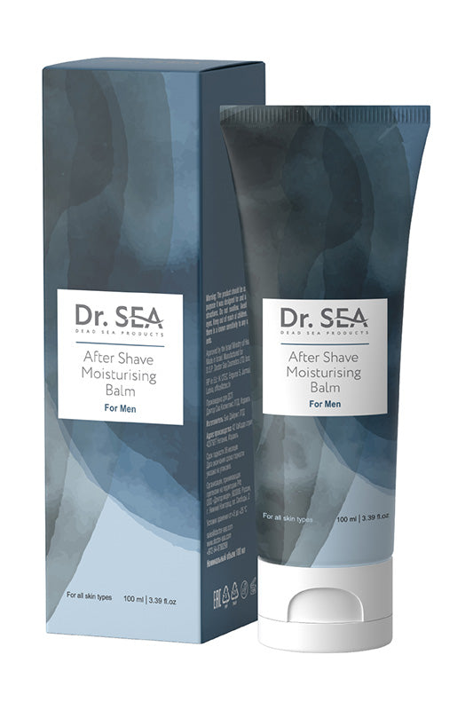 DEEP SEA COSMETICS-MEN'S AFTER SHAVE BALM-FOR SENSATIVE SKIN-3.4 shop fl oz/100ml-NEW