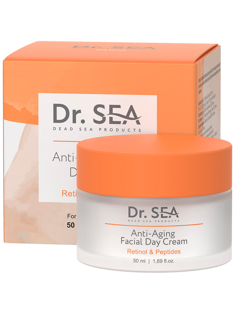 DR. SEA - Anti-Aging Face Cream for dry and very dry skin with Retinol & Peptides
