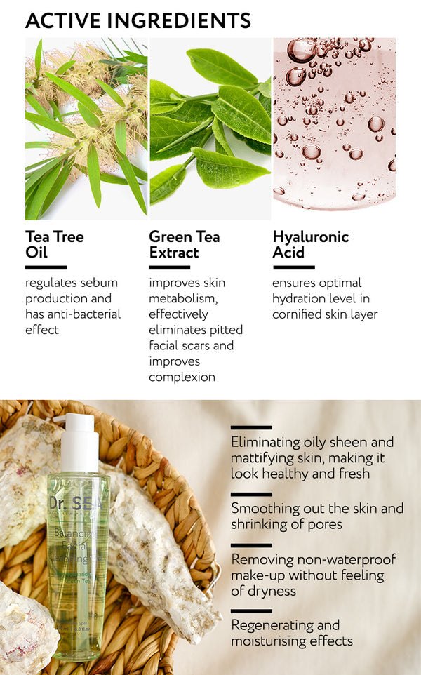 DR. SEA - Balancing Facial Cleansing Gel Green Tea Extract