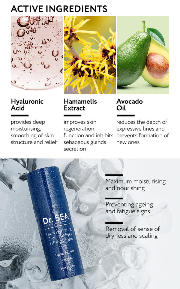 DR. SEA - Ultra Hydrating Face And Eyes Lifting Cream