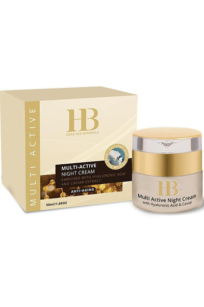 Health & Beauty - Multi Active Night Cream With Hyaluronic acid and Caviar extract