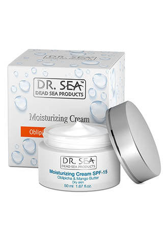 DR. SEA - Moisturizing cream - Oblipicha & Mango SPF 15