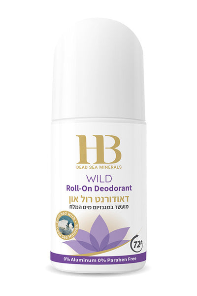 Health & Beauty Roll-On Deodorant Enriched with Magnesium WILD